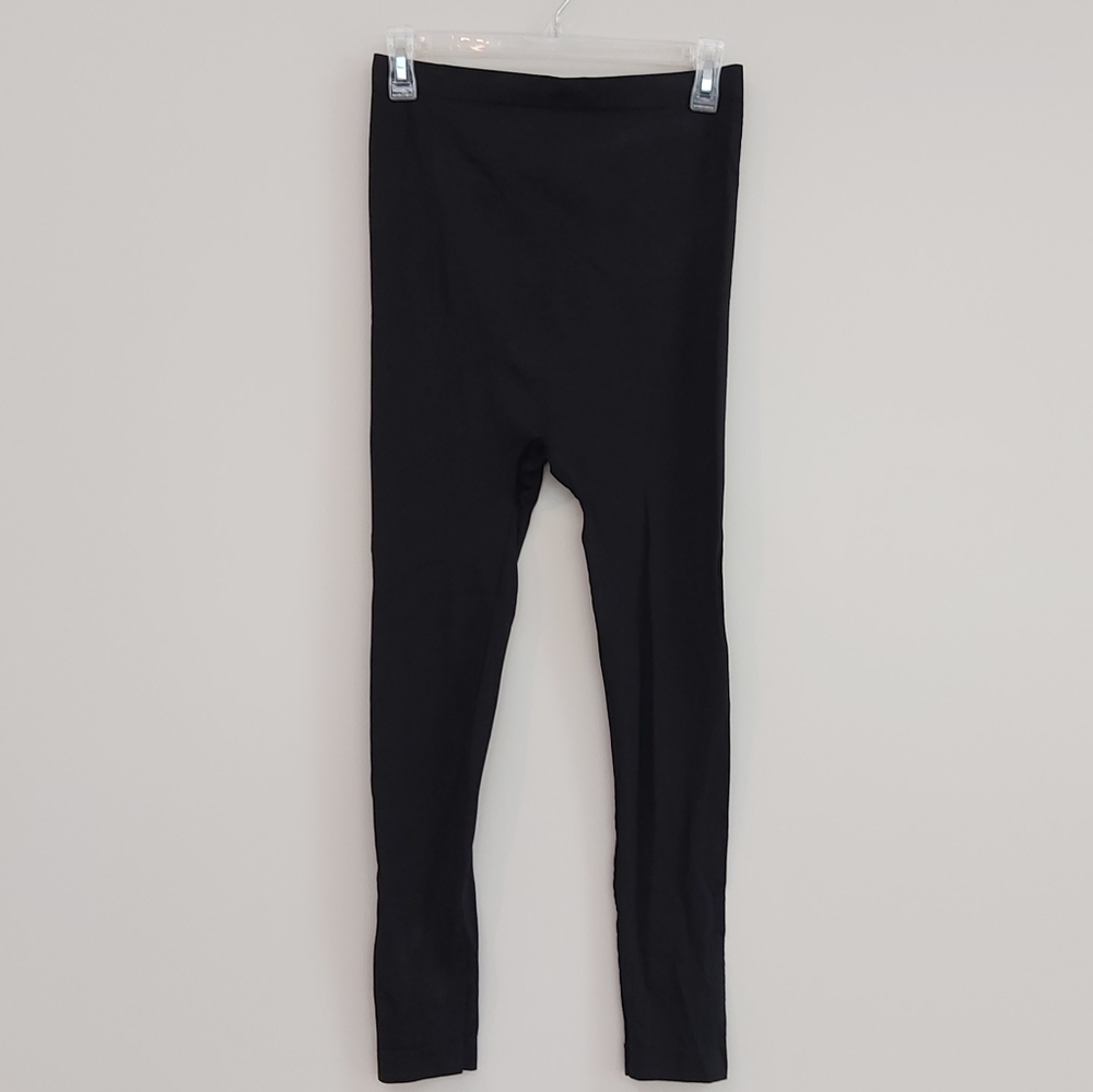 Black maternity leggings